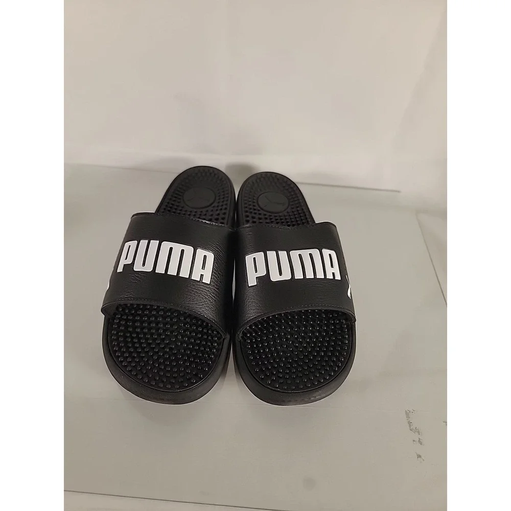 PUMA Softride Massage Slide  Mens Black‎ Casual Sandals 38306201